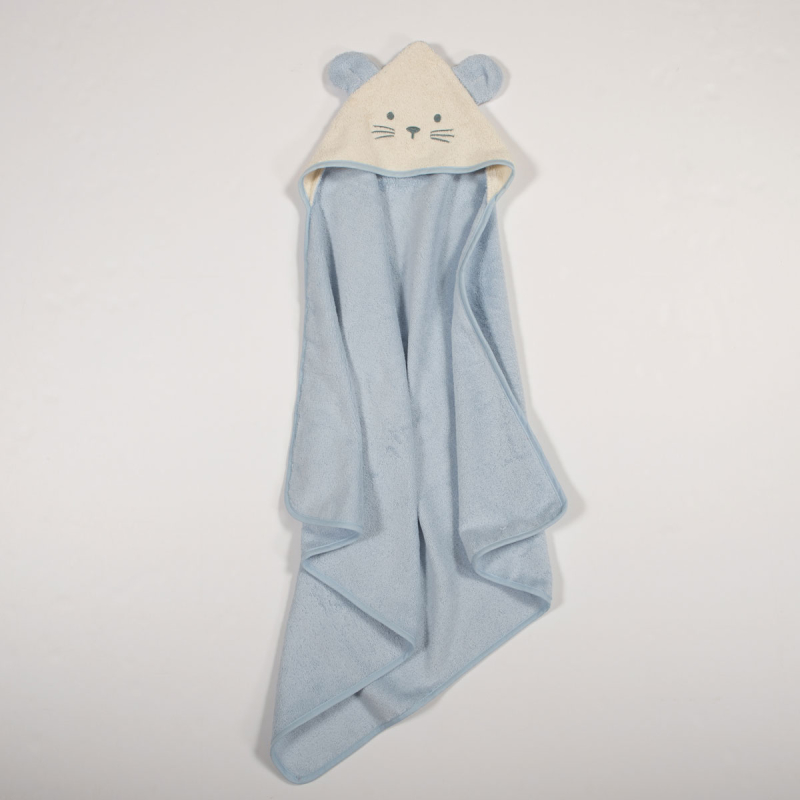 Βρεφική Κάπα (75x75) Nef-Nef Homeware Baby Special Party Blue