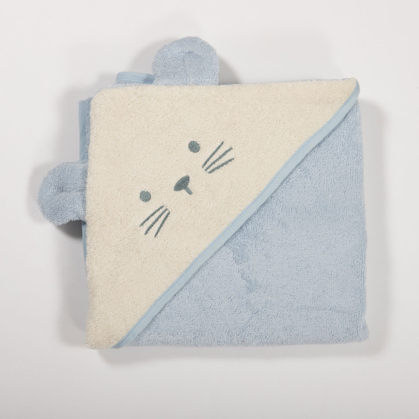 Βρεφική Κάπα (75x75) Nef-Nef Homeware Baby Special Party Blue