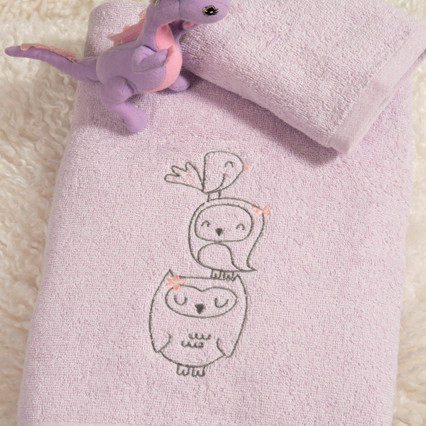 Βρεφικές Πετσέτες (Σετ 2τμχ) Nef-Nef Homeware Baby Best Friends 420gsm