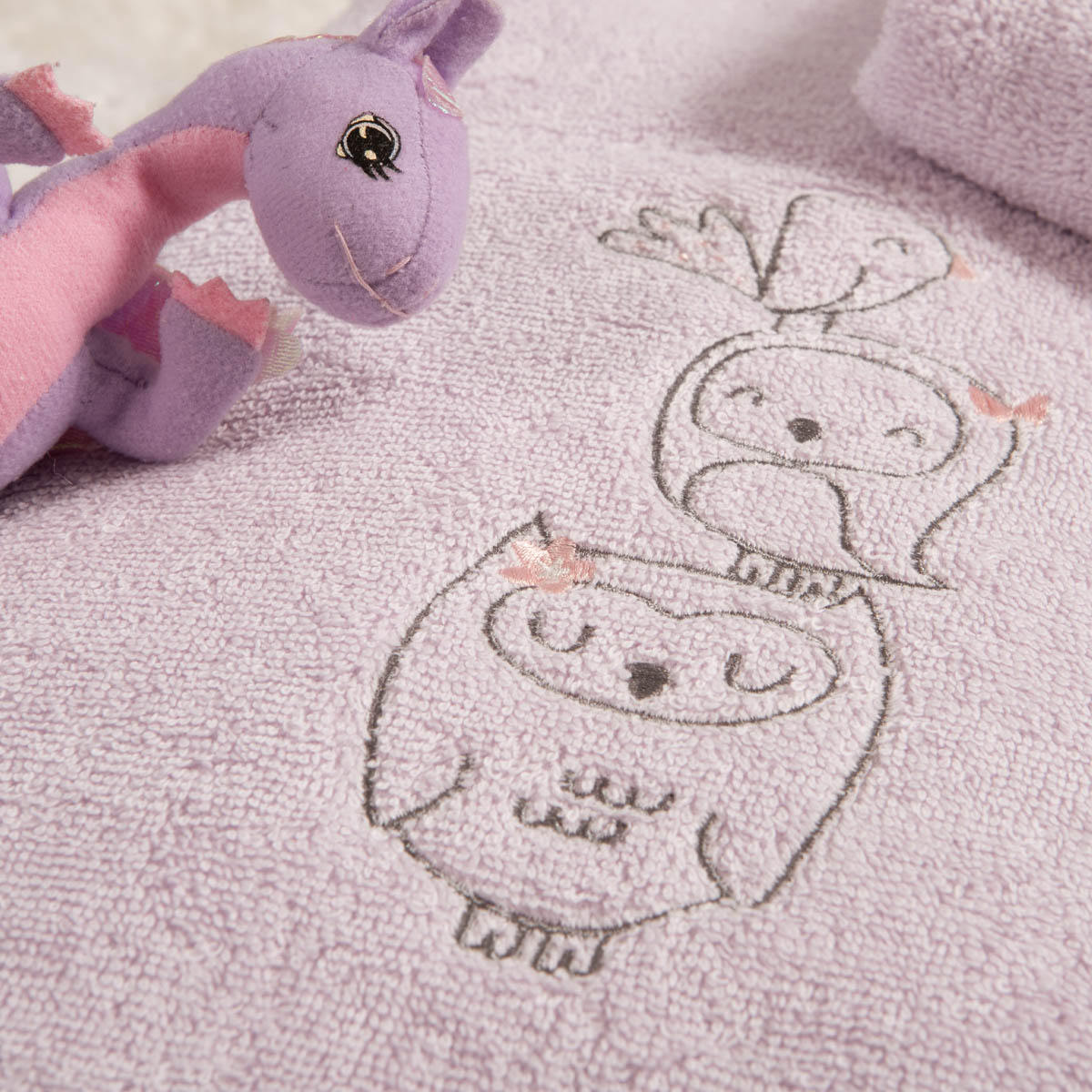 Παιδικές Πετσέτες (Σετ 2Τμχ) Nef-Nef Homeware Baby Best Friends 420Gsm Home Βρεφικά Προίκα Μωρού - Βρεφικές Spitishop