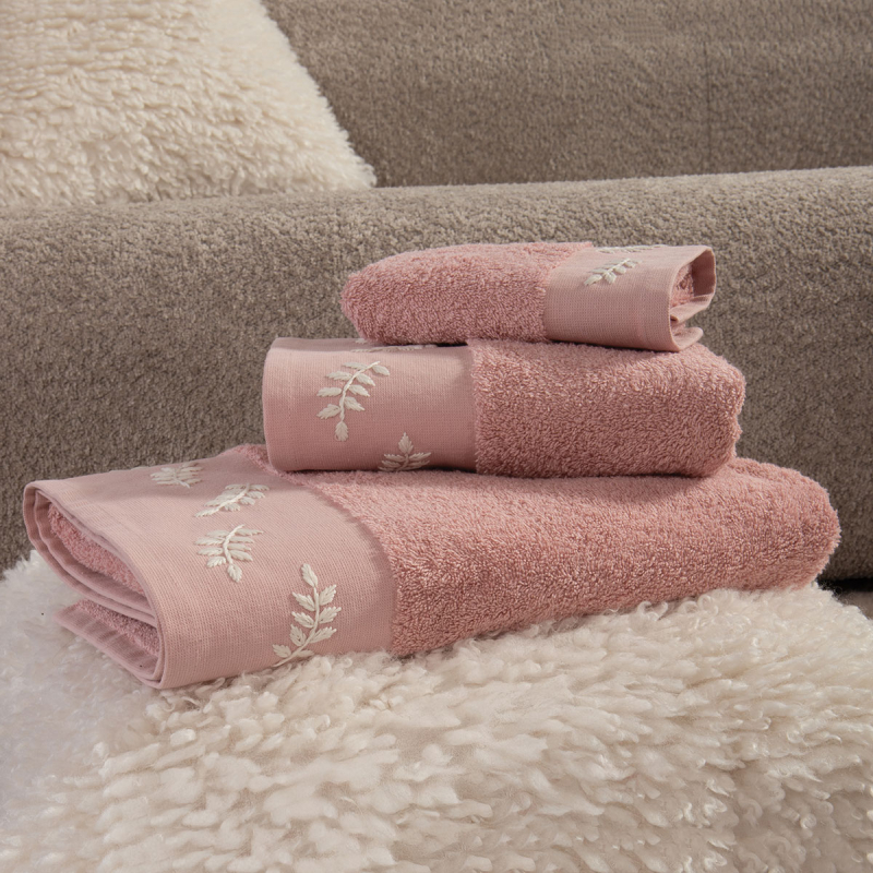 Πετσέτες Μπάνιου (Σετ 3τμχ) Nef-Nef Homeware Amaranda Pink 500gsm