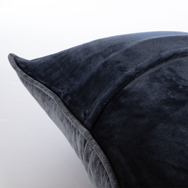 Ζεύγος Μαξιλαροθήκες (52x72) Nef-Nef Homeware Premium Vania Blue/Black