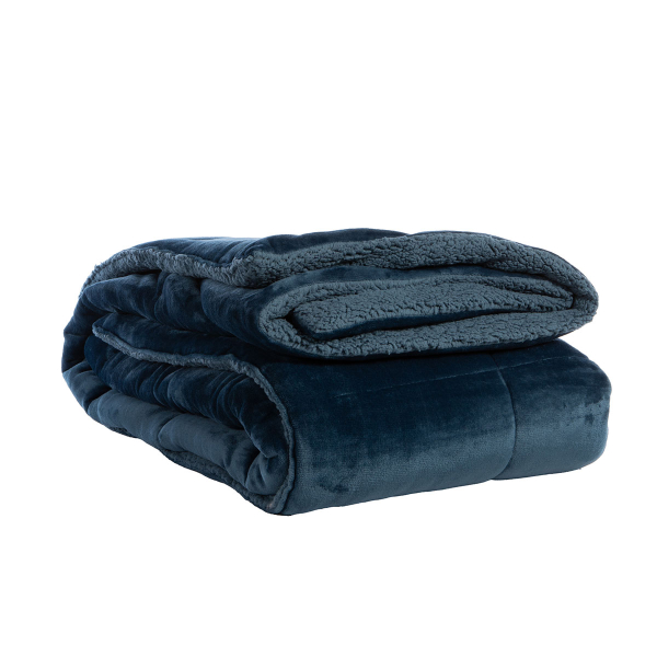 Κουβερτοπάπλωμα Μονό (160x220) Nef-Nef Homeware Singular Blue