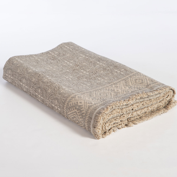 Ριχτάρι Καναπέ Διθέσιου (170x250) Nef-Nef Homeware Jeneria Grey