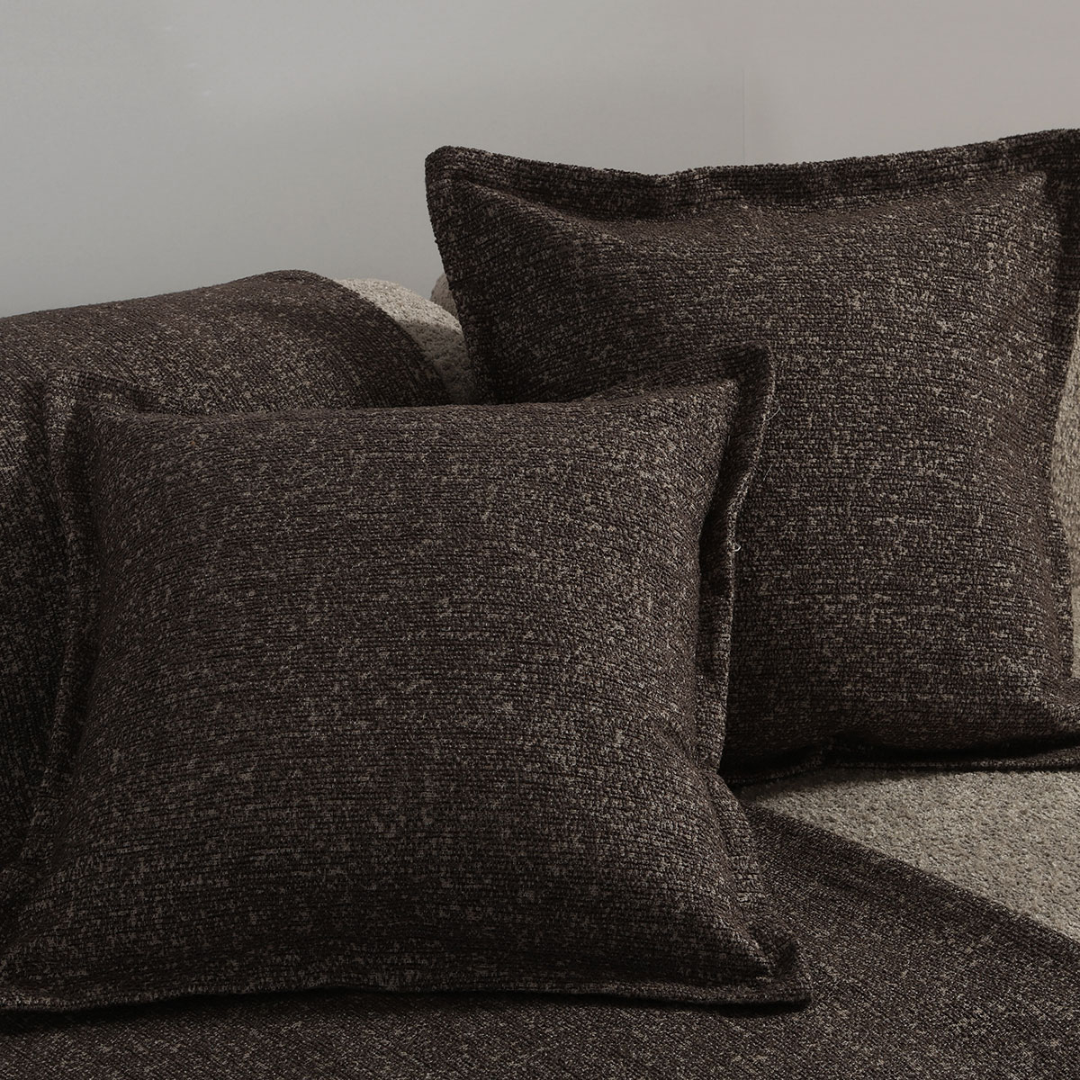 Ριχτάρι Καναπέ Διθέσιου (170X250) Nef-Nef Homeware Alamo 25 Brown Home Λευκά Είδη Σαλονιού Ριχτάρια Spitishop