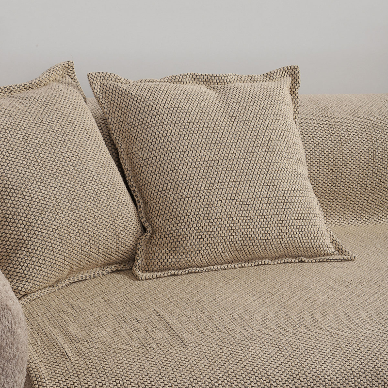 Διακοσμητικό Μαξιλάρι (50x50) Nef-Nef Homeware Brooklyn 25 Ecru