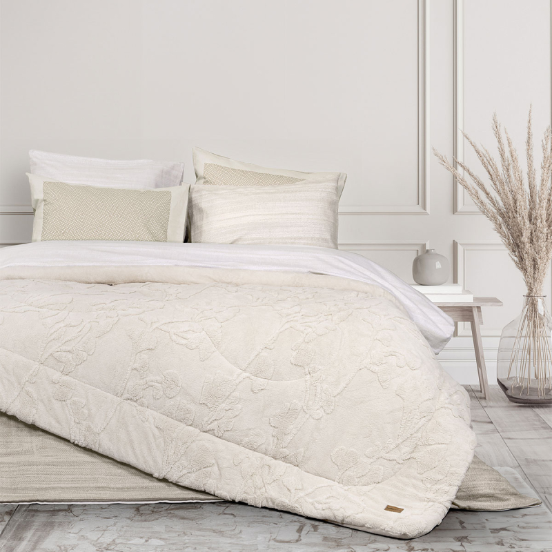 Κουβερτοπάπλωμα King Size (240x260) Nima Elara L.Beige