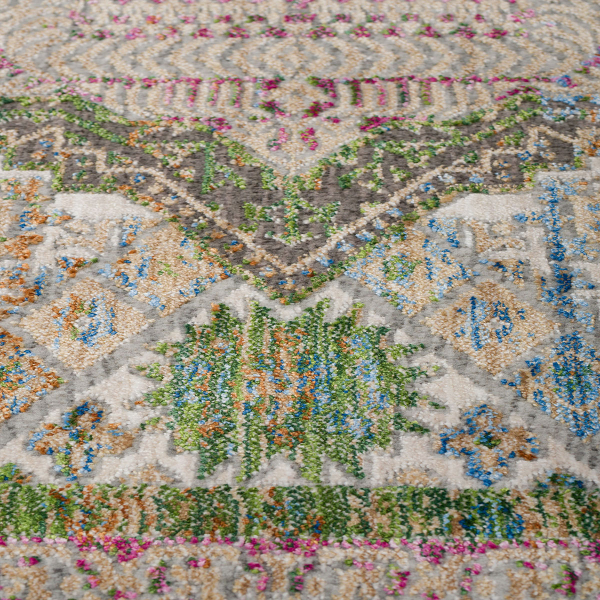 Χαλί (140x200) Βιοκαρπέτ Sonoro KH/85C L.Grey/Yellow