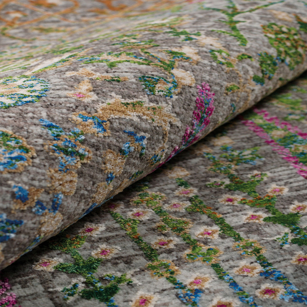 Χαλί (140x200) Βιοκαρπέτ Sonoro KH/79D D.Grey/Blue