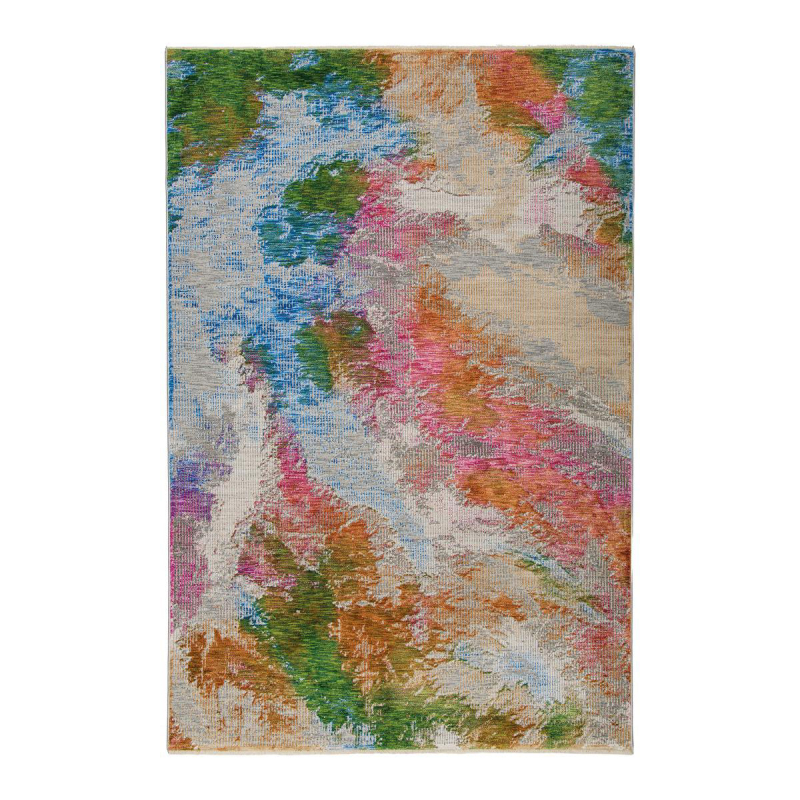 Χαλί (160x230) Βιοκαρπέτ Sonoro KI/01B L.Grey/Orange