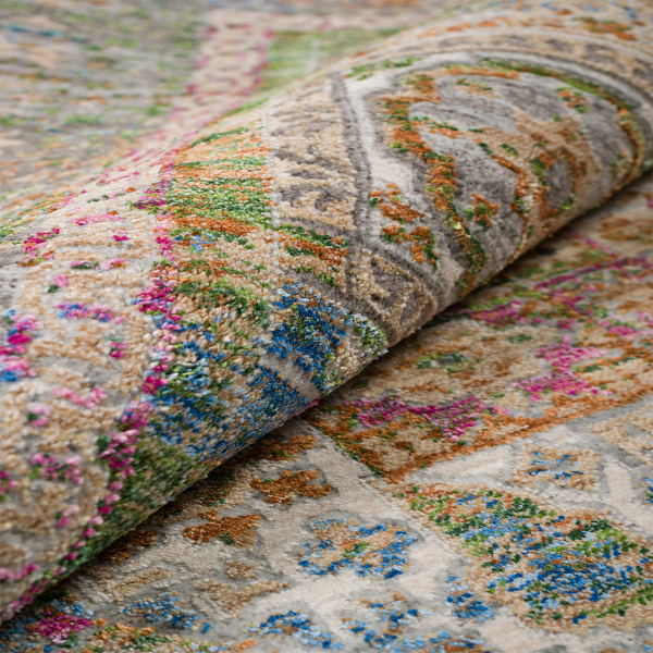 Χαλί (200x250) Βιοκαρπέτ Sonoro KH/85C L.Grey/Yellow