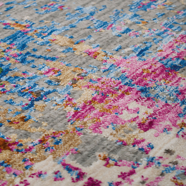 Χαλί (200x250) Βιοκαρπέτ Sonoro KI/30A L.Grey/Blue