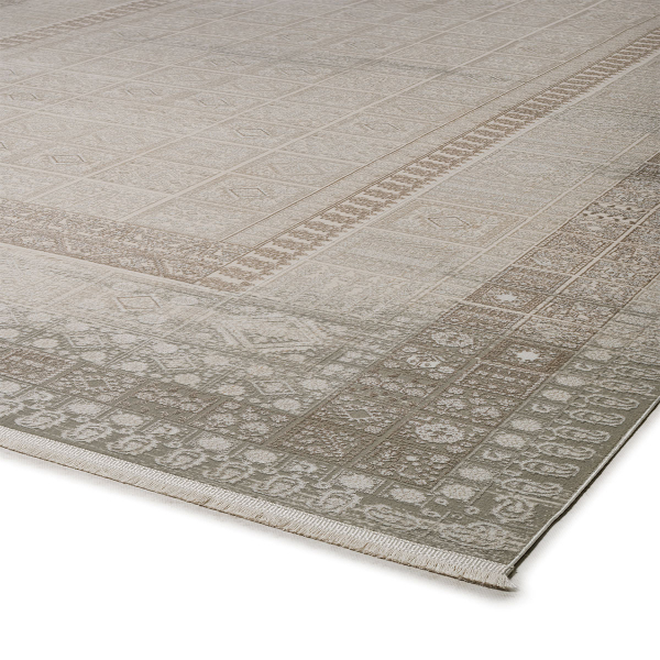 Χαλί (160x230) Βιοκαρπέτ Arcadia 7124A Cream/Beige