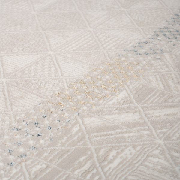 Χαλί (160x230) Βιοκαρπέτ Alora EF10A Cream/Beige