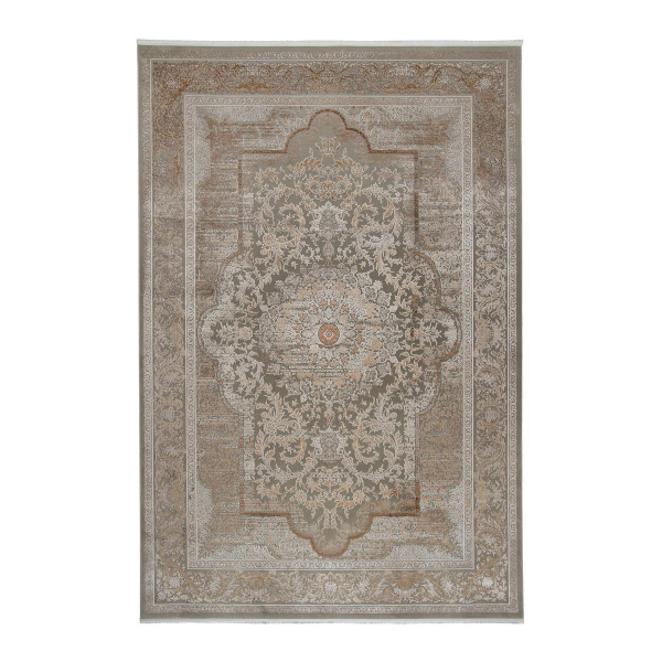 Χαλί Διαδρόμου (80x220) Βιοκαρπέτ Arcadia 7102A Grey/Beige