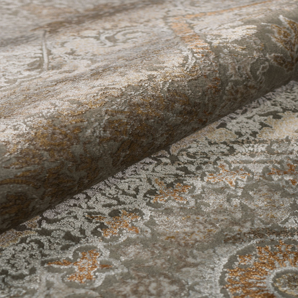 Χαλί Διαδρόμου (80x220) Βιοκαρπέτ Arcadia 7102A Grey/Beige