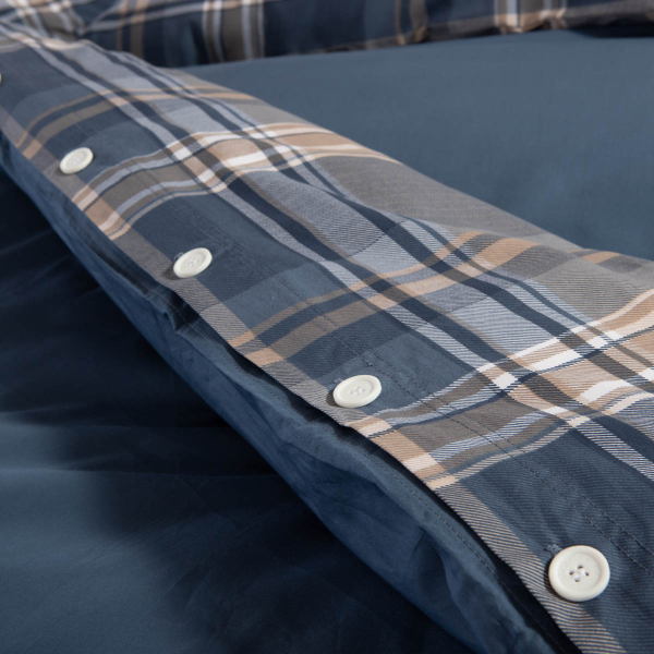 Σεντόνια Υπέρδιπλα (Σετ) Nautica By Nef-Nef Homeware Nau Surface Denim