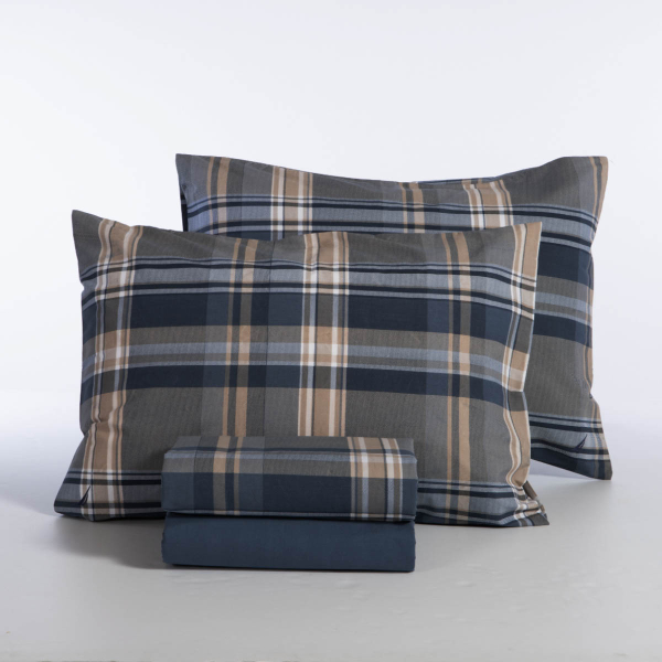 Σεντόνια Υπέρδιπλα (Σετ) Nautica By Nef-Nef Homeware Nau Surface Denim