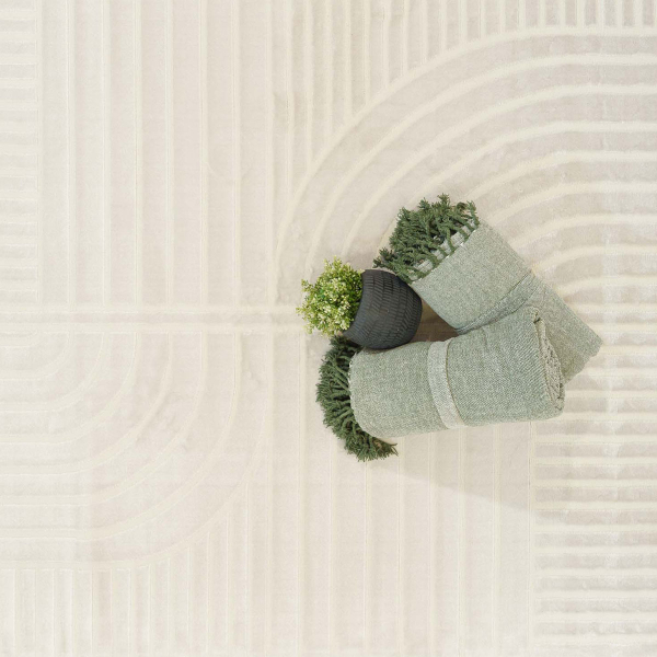 Χαλί Διαδρόμου (80x150) Ezzo Charlotte C590A3X Cream