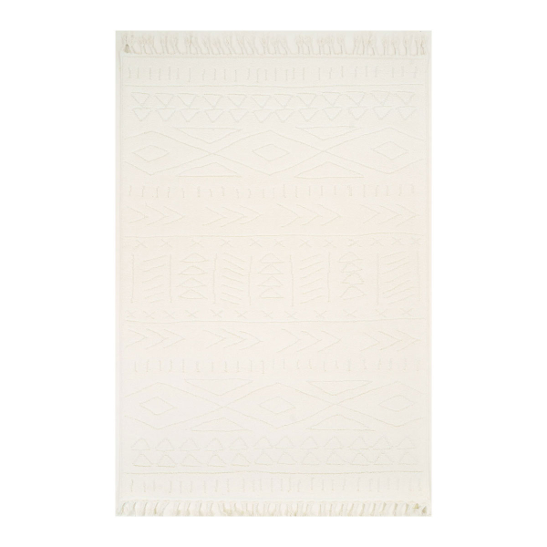 Χαλί Διαδρόμου (80x150) Ezzo Perla E746B1A Cream