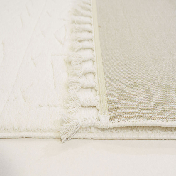 Χαλί Διαδρόμου (80x150) Ezzo Perla E746B1A Cream