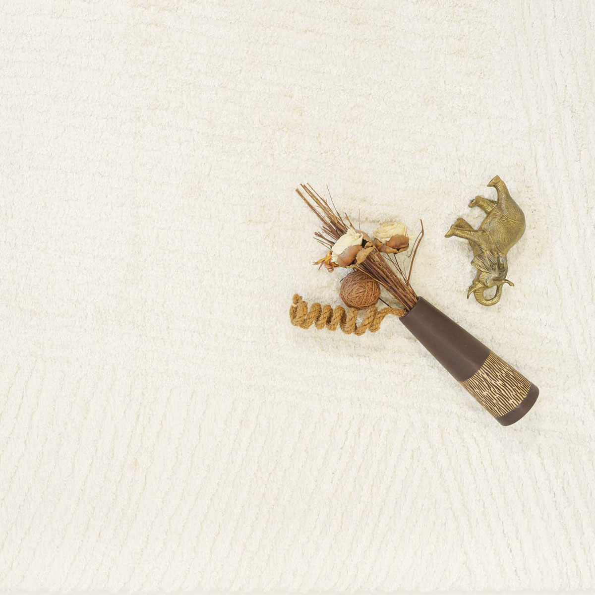 Χαλιά Κρεβατοκάμαρας (Σετ 3τμχ) Ezzo Neve E490A1A Cream φωτογραφία