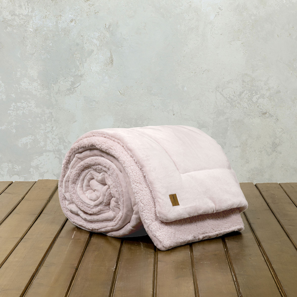 Κουβερτοπάπλωμα Υπέρδιπλο (220x240) Nima Cira Nude Pink