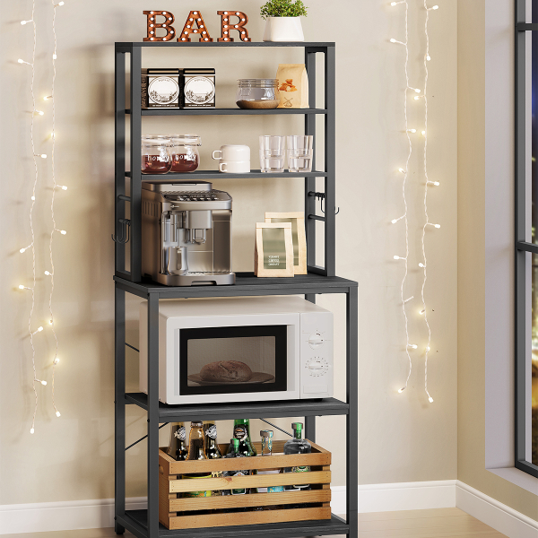 Ραφιέρα Δαπέδου 6 Θέσεων (60x40x167) Vasagle KKS024B22