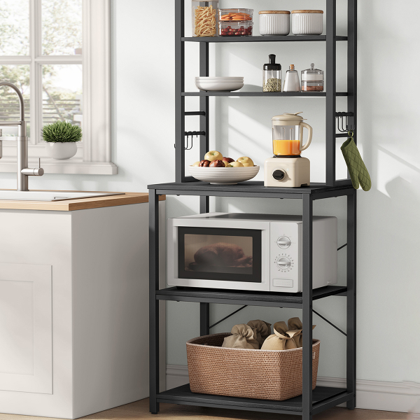 Ραφιέρα Δαπέδου 6 Θέσεων (60x40x167) Vasagle KKS024B22