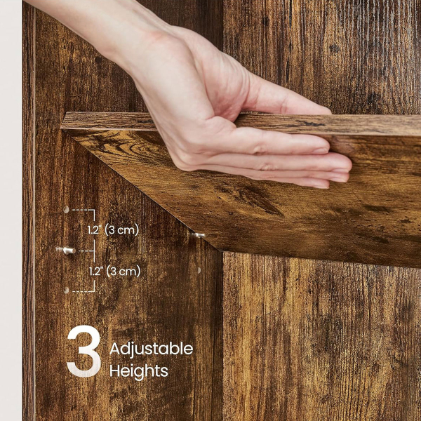 Βιβλιοθήκη Δαπέδου 5 Θέσεων (76x24x134.2) Vasagle LBC175X01V1