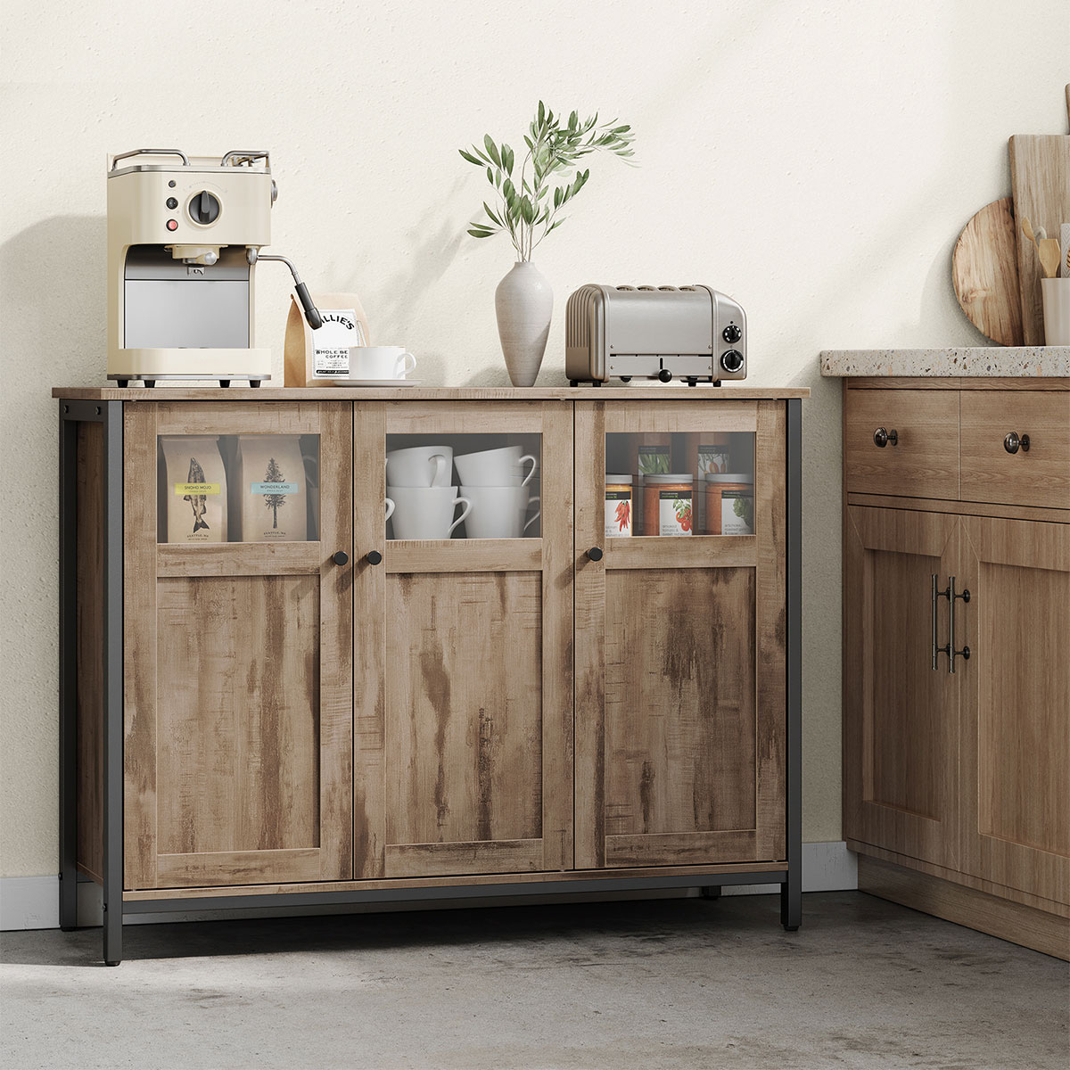 Vasagle Μπουφές (100x35x75) Vasagle LSC099K02