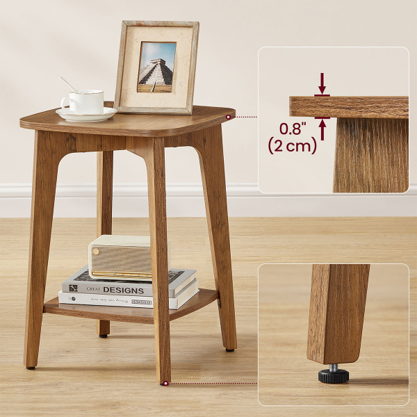 Βοηθητικό Τραπεζάκι (40x40x54.5) Vasagle LET236K01