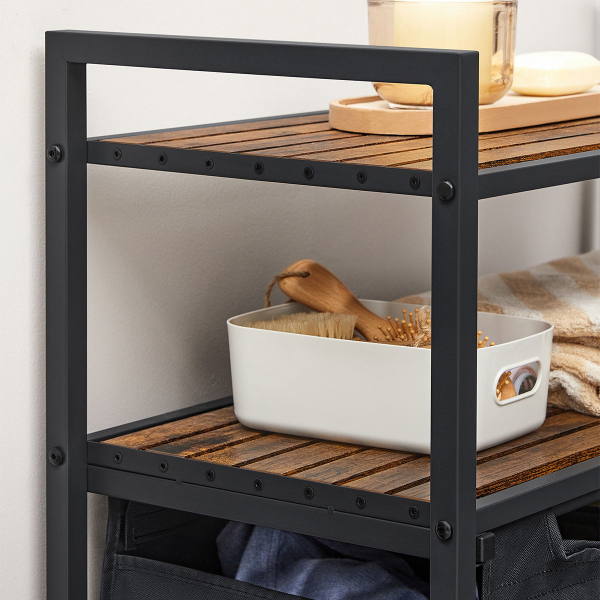 Καλάθια Απλύτων Με 2 Ράφια (73x33x72) Vasagle BLH211B01