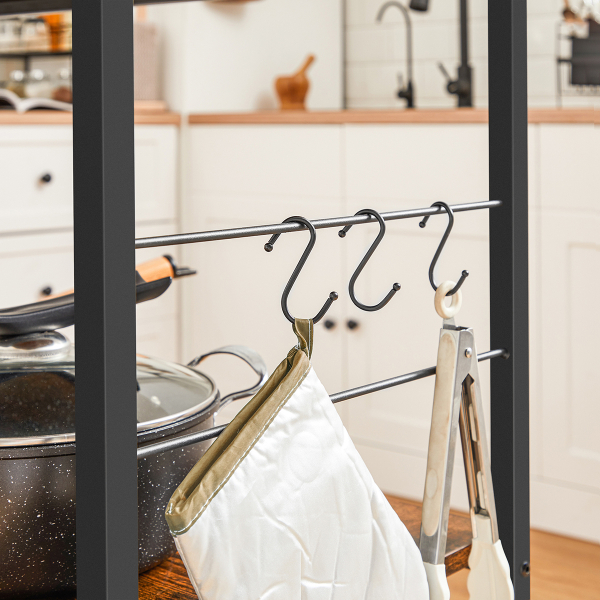 Ραφιέρα Δαπέδου 3 Θέσεων (80x40x90) Vasagle KKI002B01