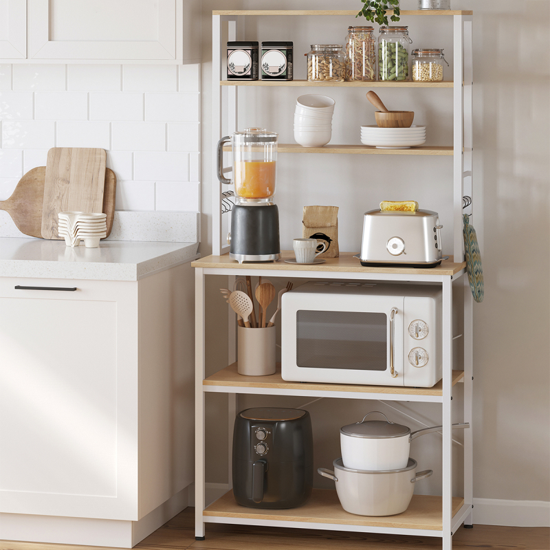 Ραφιέρα Δαπέδου 6 Θέσεων (80x40x167) Vasagle KKS019W09