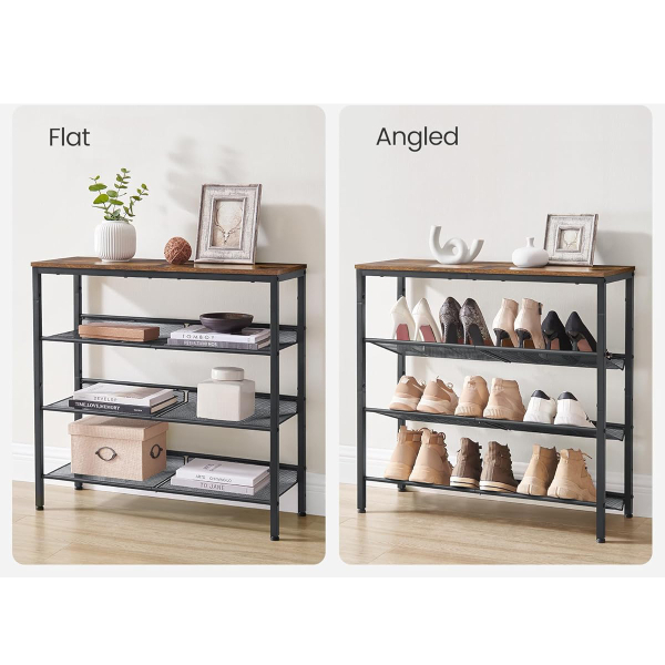 Κονσόλα Εισόδου - Παπουτσοθήκη 12 Θέσεων (75x28x72.7) Vasagle LBS040B01