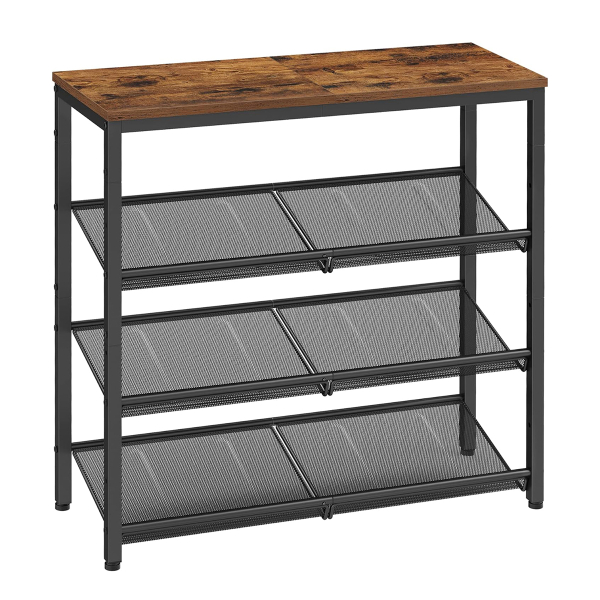 Κονσόλα Εισόδου - Παπουτσοθήκη 12 Θέσεων (75x28x72.7) Vasagle LBS040B01