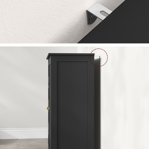 Ντουλάπι Δαπέδου Με 4 Συρτάρια (55x30x82) Vasagle LHC041B02