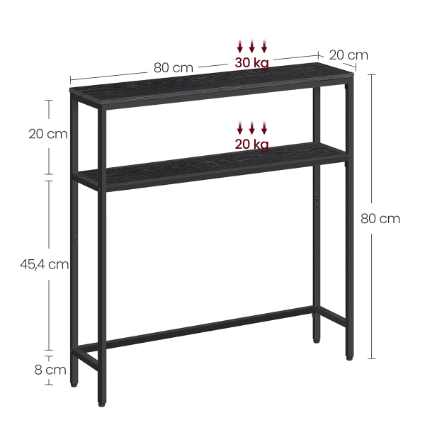 Κονσόλα Εισόδου (80x20x80.9) Vasagle LNT130B22V1