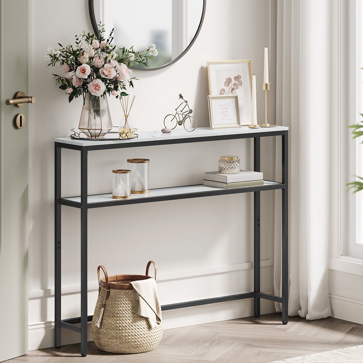 Vasagle Κονσόλα Εισόδου (80x20x80.9) Vasagle LNT130W59V1