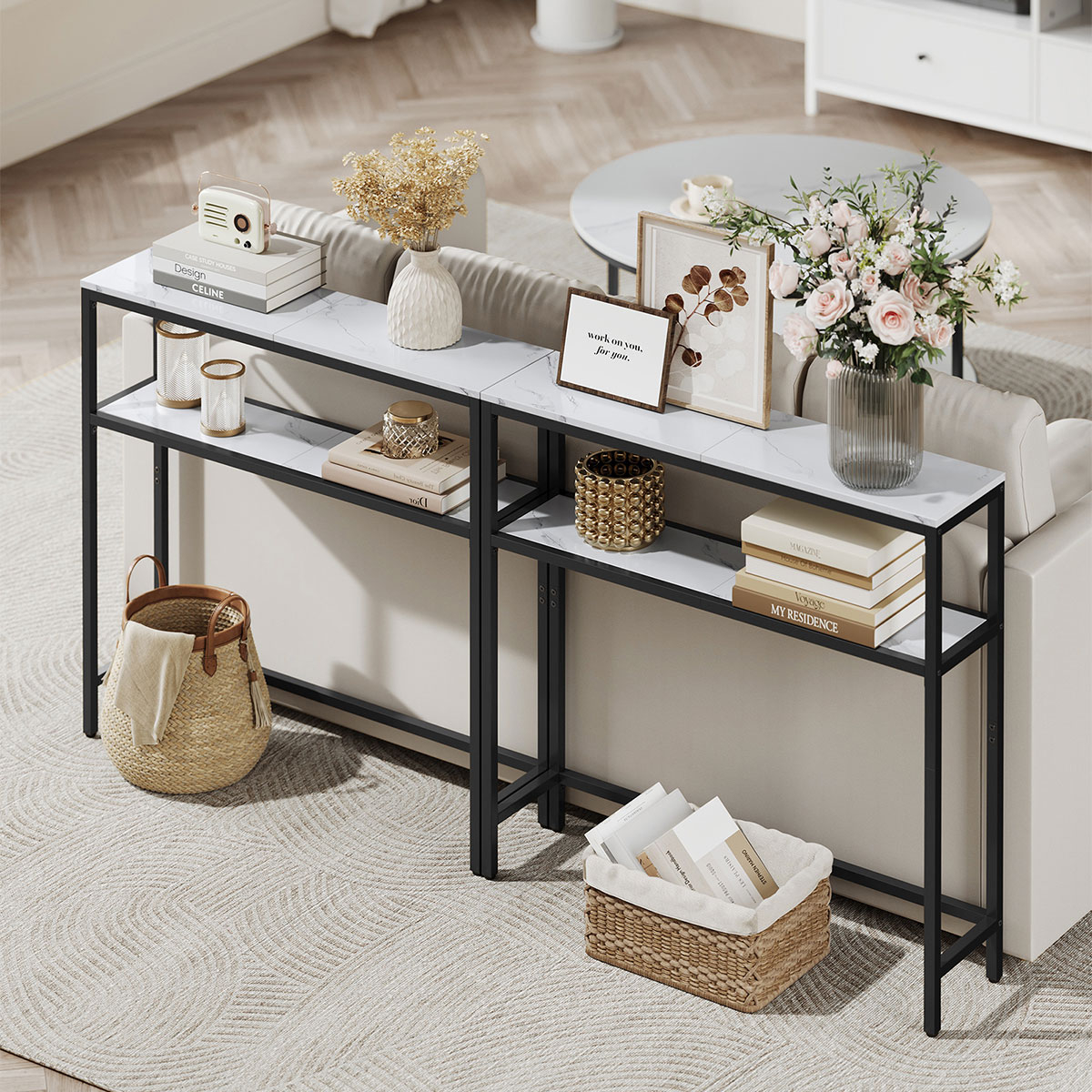 Κονσόλα Εισόδου (80x20x80.9) Vasagle LNT130W59V1 φωτογραφία