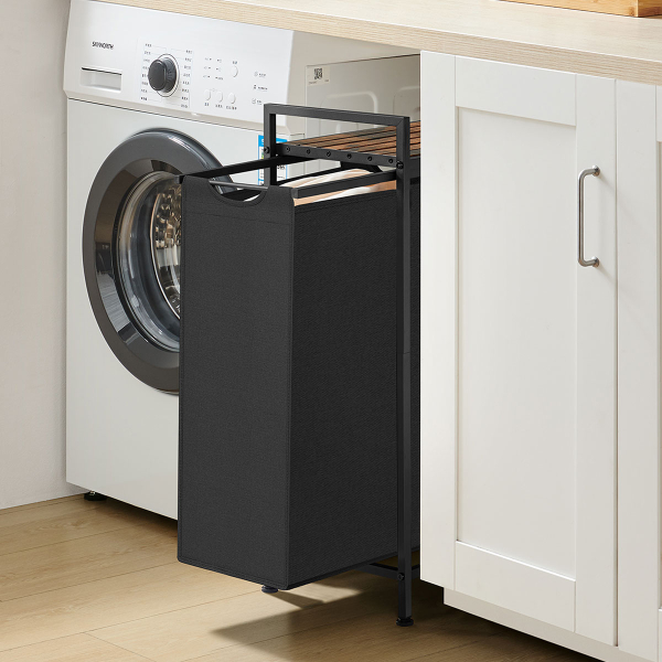 Καλάθι Απλύτων Με Πάγκο (42x28x75) Vasagle BLH001B01