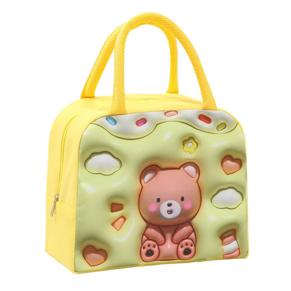 Ισοθερμική Τσάντα Φαγητού 5.5lt Amber 3003-29 Yellow Bear
