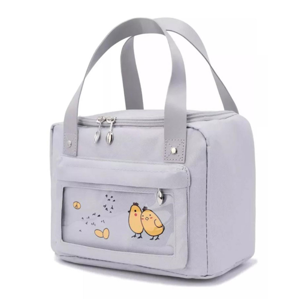 Ισοθερμική Τσάντα Φαγητού 6lt Amber 3010-3 Grey Chick