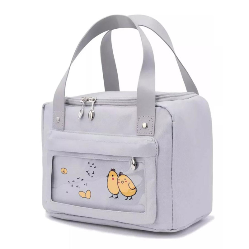 Ισοθερμική Τσάντα Φαγητού 6lt Amber 3010-3 Grey Chick