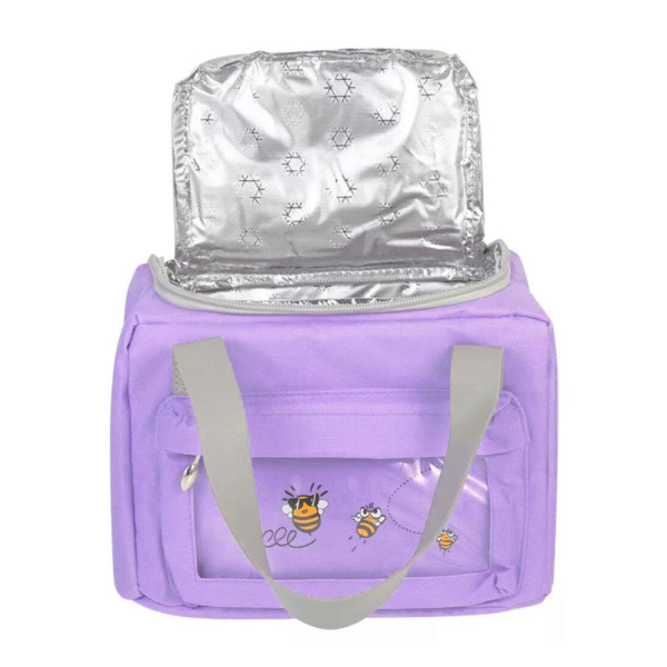 Ισοθερμική Τσάντα Φαγητού 6lt Amber 3010-1 Purple Bee