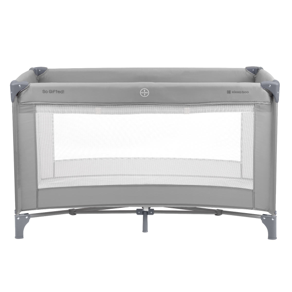 Παρκοκρέβατο 2 Θέσεων (0+ Μηνών/Έως 15kg) Kikka Boo So Gifted Grey 2023