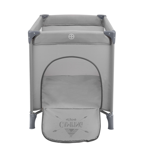 Παρκοκρέβατο 2 Θέσεων (0+ Μηνών/Έως 15kg) Kikka Boo So Gifted Grey 2023