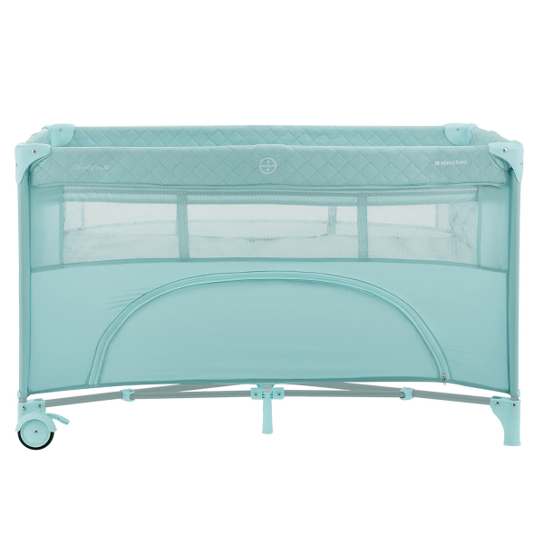 Παρκοκρέβατο 2 Θέσεων Με Αλλαξιέρα (0+ Μηνών/Έως 15kg) Kikka Boo Nighty Night Mint