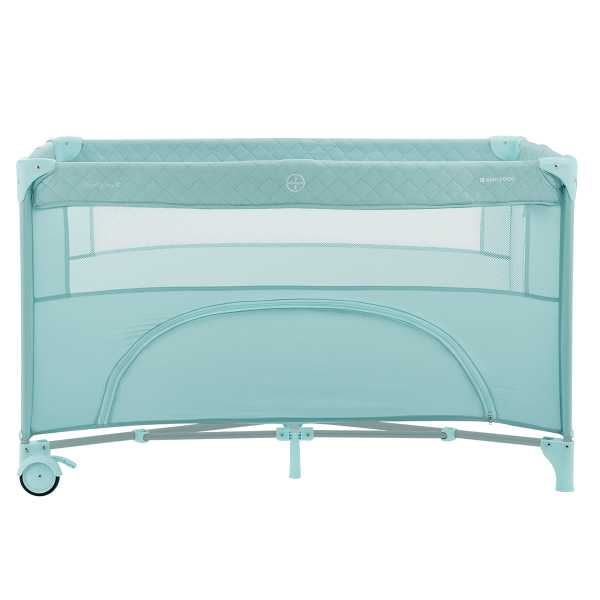 Παρκοκρέβατο 2 Θέσεων Με Αλλαξιέρα (0+ Μηνών/Έως 15kg) Kikka Boo Nighty Night Mint